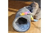 Katt - Nobby Kattetunnel i plys - GAURI - L53091