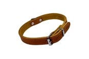 Hund - Nobby Halsbånd TABIL 45 cm (35-40 cm) 18 mm Cognac - L80922-98