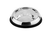 Hund - Nobby Rustfrit stål skål for fladsnudede hunde med gummi - L73869