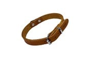 Hund - Nobby Halsbånd TABIL 40 cm (31-36 cm) 16 mm Cognac - L80921-98