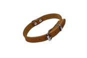 Hund - Nobby Halsbånd TABIL 35 cm (26-31 cm) 14 mm Cognac - L80920-98