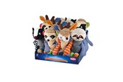 Hund - Nobby Display 12 stk – Plys dyr Patchwork - L51965