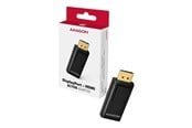 Skjermkabel - AXAGON adapter - DisplayPort / HDMI - RVD-HI