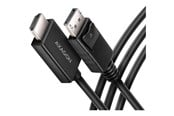 Skjermkabel - AXAGON RVD-HI20C2 - adapter - DisplayPort / HDMI - 1.8 m - RVD-HI20C2