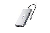USB-hub - ORICO XCR 12in1 USB-C Docking Station USB-hub - USB 3.1 - 12 porter - Grå - XCR-X11-GY-BP