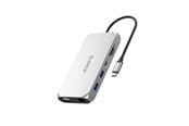 USB-hub - ORICO XCR 12in1 USB-C Docking Station USB-hub - USB 3.1 - 12 porter - Hvit - XCR-X11-SV-BP