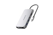 USB-hub - ORICO XCR 12in1 USB-C Docking Station USB-hub - USB 3.1 - 12 porter - Grå - XCR-X22-GY-BP