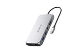 USB-hub - ORICO XCR 12in1 USB-C Docking Station USB-hub - USB 3.1 - 12 porter - Grå - XCR-X33-GY-BP