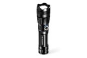 Smarthus - Wozinsky WLT-15W 15W 1500lm CREE IP65 Tactical Flashlight with Adjustable Beam - Black - 5907769389108