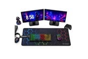 Musematte & Tilbehør  - Wozinsky WPD-B800 Gaming Desk Pad 800x300mm Waterproof with Pattern - Black - 5907769387258