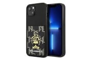 Mobil - Deksel og etui - Karl Lagerfeld Karlimals Cardslot case for iPhone 13 - black - 3666339049775