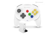 Spill - Tilbehør - Hyperkin Admiral Premium (White) - Wireless Controller - Nintendo 64 - 0810007710655