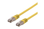 Nettverkskabel - Deltaco patch cable - yellow - Gul - STP-62GLAU