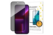 Mobil - Beskyttelsesglass - Wozinsky Personvernglass med Anti Spy-filter for iPhone 15 Pro Max Privacy Glass - svart - 5907769309113