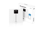 Sport & Fitness - Wozinsky WIWL-180 Smart Bluetooth baderomsvekt - Hvit - 5907769388026
