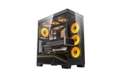 Kabinett - Darkflash K430 (with 5x ARGB PWM fans) - Kabinett - Miditower - Svart - K430 5-L10