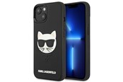 Mobil - Deksel og etui - Karl Lagerfeld 3D Rubber Choupette Case for iPhone 13 mini - Black - 3666339028138