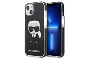 Mobil - Deksel og etui - Karl Lagerfeld Iconik Karl Case for iPhone 13 mini - Black - 3666339048402