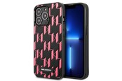 Mobil - Deksel og etui - Karl Lagerfeld Monogram Plaque iPhone 13 Pro / 13 6.1" Case - Pink - 3666339049188