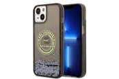 Mobil - Deksel og etui - Karl Lagerfeld Liquid Glitter RSG case for iPhone 14 - black - 3666339086008