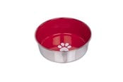 Hund - Nobby Skål Heavy Paw Skridsikker 1.9 L Rød - L73471