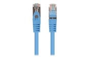 Nettverkskabel - Lanberg patch cable - 25 cm - blue (RAL 5012) - Blå - PCF6-20CC-0025-B