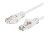 Nettverkskabel - Lanberg patch cable - 50 cm - white (RAL 9010) - Hvit - PCF6-20CC-0050-W