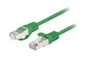 Nettverkskabel - Lanberg patch cable - 1 m - green RAL 6024 - Grønn - PCF6-20CC-0100-G