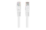 Nettverkskabel - Lanberg patch cable - 25 cm - white - Hvit - PCU6-20CC-0025-W