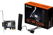 Nettverksadapter - GIGABYTE GC-WFAX210 Intel Wi-Fi 6E Tri-Band PCIe Network Card with Bluetooth 5.2 - GC-WFAX210