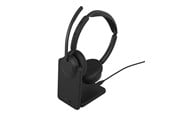 Hodetelefoner - Jabra Evolve3 45 MS - USB-A with Dongle - Stereo (Charging Stand) - 34599-999-989