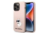 Mobil - Deksel og etui - Karl Lagerfeld KLHCP14LSNCHBCP iPhone 14 Pro 6.1" hardcase pink/pink Silicone Choupette - 3666339086701