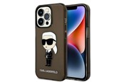 Mobil - Deksel og etui - Karl Lagerfeld Ikonik Karl case for iPhone 14 Pro Max - black - 3666339087074