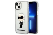 Mobil - Deksel og etui - Karl Lagerfeld Ikonik Karl case for iPhone 14 Plus - transparent - 3666339087098
