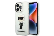 Mobil - Deksel og etui - Karl Lagerfeld Ikonik Karl case for iPhone 14 Pro Max - transparent - 3666339087111