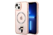 Mobil - Deksel og etui - Karl Lagerfeld KLHMP14MHNKCIP iPhone 14 Plus 6.7" hardcase pink/pink Iconic Karl&Choupette Magsafe - 3666339087579