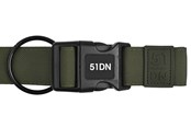 Hund - 51 Degrees North 51 - Wanderful - Collar - Nylon - Flat - Khaki -26 - 51AWFCL5403