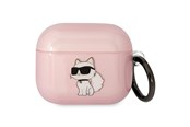 Mobil - Andre tilbehør - Karl Lagerfeld KLA3HNCHTCP Airpods 3 cover pink/pink Ikonik Choupette - 3666339088095