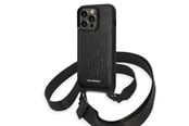 Mobil - Deksel og etui - Karl Lagerfeld KLHCP14LSTMMK iPhone 14 Pro 6.1" hardcase black/black Monogram Plaque Logo Strap - 3666339093259