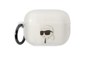 Mobil - Andre tilbehør - Karl Lagerfeld KLAP2HNIKTCT Airpods Pro 2 cover transparent Ikonik - 3666339099299