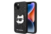 Mobil - Deksel og etui - Karl Lagerfeld KLHCP14MG2CPK iPhone 14 Plus 6.7" black/black hardcase Glitter Choupette Patch - 3666339099404