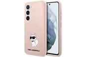 Mobil - Deksel og etui - Karl Lagerfeld KLHCS23MSNCHBCP S23+ S916 hardcase pink/pink Silicone Choupette - 3666339117689
