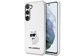 Mobil - Deksel og etui - Karl Lagerfeld KLHCS23SHNCHTCT S23 S911 transparent hardcase Ikonik Choupette - 3666339117702