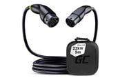 Lading av elbil - Green Cell EV Charging Cable - Type 2 - 32A - 5m - EVKABGC01