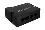 Switch/splitter - Lanberg - switch - 1XIN 3XOUT - 4 ports - unmanaged - DIN-GE4-BT-90W