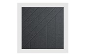 Dekorasjon - Middle Atlantic TruTile - acoustic wall panel - square - 60.33 x 60.33 cm - classic white - AUTT22SQWSTSMCWH