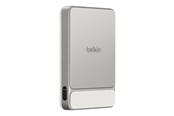 Mobil - Adaptere og ladere - Belkin UltraCharge wireless power bank - slim - magnetic USB-C - 25 watt - BPD022HQSA