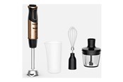 Mikser - Tefal Stavmikser Quickchef HB656G10 - hand blender - black/coppertinto - 1000 W - HB656G10