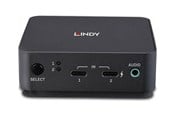 KVM-switch - Lindy - KVM / audio switch - Type C DisplayPort 1.2 - 2 ports - 42320
