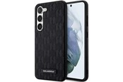Mobil - Deksel og etui - Karl Lagerfeld KLHCS23SSAKLHPK S23 S911 hardcase black/black Saffiano Mono Metal Logo - 3666339117917